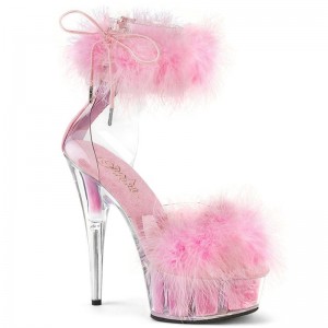 Pleaser Delight-624F Hakken Dames Roze | BELGIE BEDFLAES