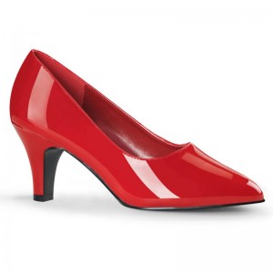 Pleaser Divine-420 Hakken Dames Rood | BELGIE BEGQTJNE