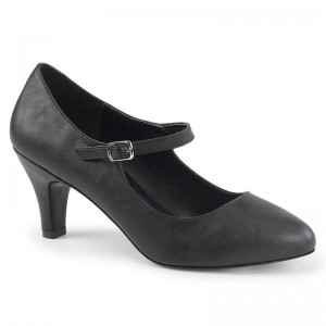 Pleaser Divine-440 Vegan Leather Hakken Dames Zwart | BELGIE BEBNPLIV