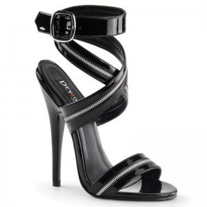 Pleaser Domina-119 Hakken Dames Zwart | BELGIE BEXYDPZO