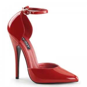 Pleaser Domina-402 Hakken Dames Rood | BELGIE BEGVDSZP