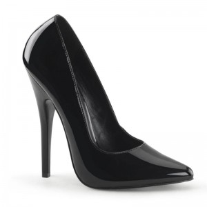 Pleaser Domina-420 Hakken Dames Zwart | BELGIE BEXODFEK