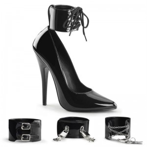 Pleaser Domina-434 Hakken Dames Zwart | BELGIE BELTSXUK