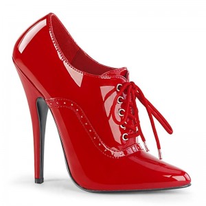 Pleaser Domina-460 Hakken Dames Rood | BELGIE BEUDMRKY