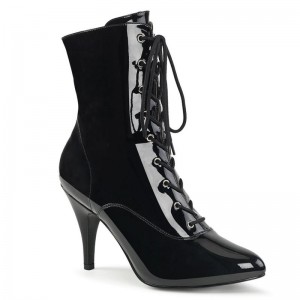 Pleaser Dream-1020 Laarzen Dames Zwart | BELGIE BETLWAXB
