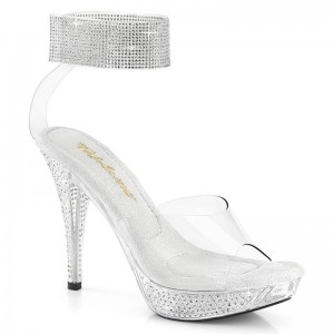 Pleaser Elegant-442 Hakken Dames Clear | BELGIE BENEWGQH