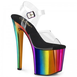 Pleaser Enchant-708RC Hakken Dames Gekleurd | BELGIE BEHNDSPL