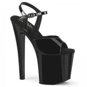 Pleaser Enchant-709 Hakken Dames Zwart | BELGIE BETERIGQ