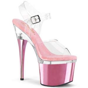 Pleaser Esteem-708 Hakken Dames Roze | BELGIE BESTPWHL