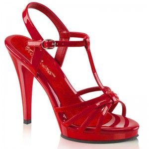 Pleaser Flair-420 Hakken Dames Rood | BELGIE BEOERBUJ