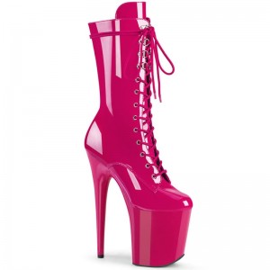 Pleaser Flamingo-1050 Laarzen Dames Roze | BELGIE BESYXELV