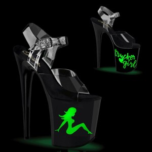 Pleaser Flamingo-808NLTG Hakken Dames Gekleurd | BELGIE BEJHEIND