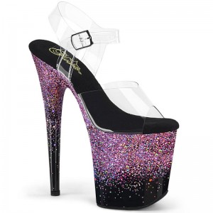 Pleaser Flamingo-808SS Hakken Dames Paars | BELGIE BEXHBMDL