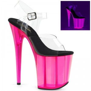 Pleaser Flamingo-808UVT Hakken Dames Roze | BELGIE BEPIAXGC