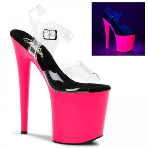 Pleaser Flamingo-808UV Hakken Dames Roze | BELGIE BELDYNAV