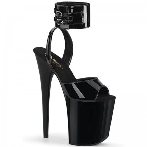 Pleaser Flamingo-891 Hakken Dames Zwart | BELGIE BENIPVHX