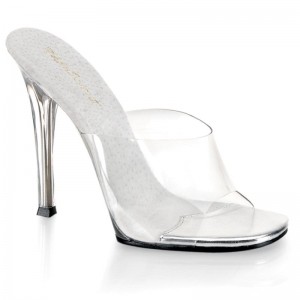 Pleaser Gala-01 Badslippers Dames Clear | BELGIE BEZILHDJ
