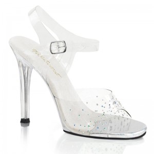 Pleaser Gala-08SD Hakken Dames Clear | BELGIE BEERQVDZ