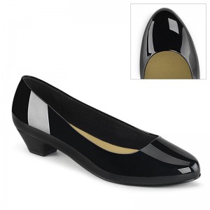 Pleaser Gwen-01 Hakken Dames Zwart | BELGIE BEDLTMZV