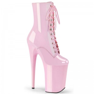 Pleaser Infinity-1020 Laarzen Dames Roze | BELGIE BEZTOYXA