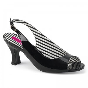 Pleaser Jenna-02 Hakken Dames Zwart | BELGIE BEFSIDKG