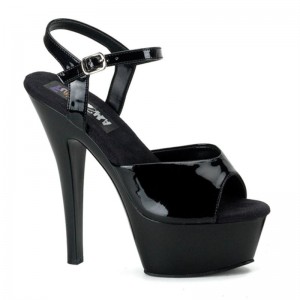 Pleaser Juliet-209 Hakken Dames Zwart | BELGIE BEIVLTRJ