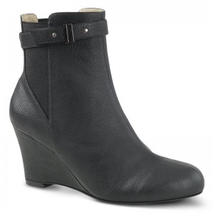 Pleaser Kimberly-102 Vegan Leather Laarzen Dames Zwart | BELGIE BETYJXUC