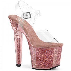 Pleaser Lovesick-708SG Hakken Dames Roze | BELGIE BECVTOMB