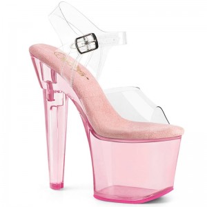 Pleaser Lovesick-708T Hakken Dames Roze | BELGIE BEYLZGAI