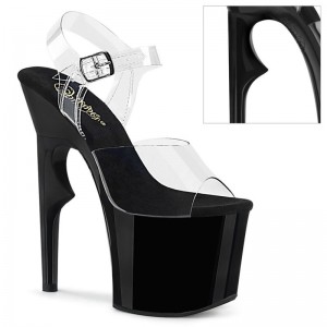 Pleaser Lovethorn-708 Hakken Dames Zwart | BELGIE BEURTFEH
