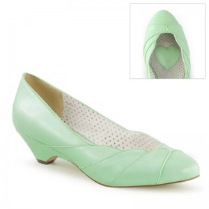 Pleaser Lulu-05 Hakken Dames Groen | BELGIE BETOESAQ