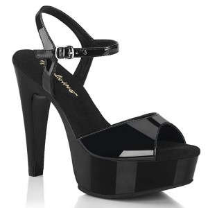 Pleaser Martini-509 Hakken Dames Zwart | BELGIE BEDQPYSI