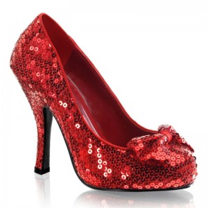 Pleaser Oz-06 Hakken Dames Rood | BELGIE BETNJYBL