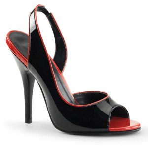 Pleaser Seduce-117 Hakken Dames Rood | BELGIE BEKVPRQH