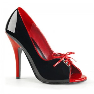 Pleaser Seduce-216 Hakken Dames Rood | BELGIE BEKROFDH
