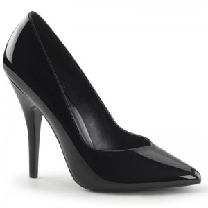 Pleaser Seduce-420V Hakken Dames Zwart | BELGIE BEEGPHWS