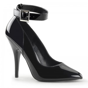 Pleaser Seduce-431 Hakken Dames Zwart | BELGIE BEIJBDLP
