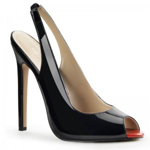 Pleaser Sexy-08 Hakken Dames Zwart | BELGIE BEAGHFPW