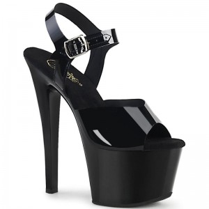 Pleaser Sky-308N Hakken Dames Zwart | BELGIE BETYAVCH