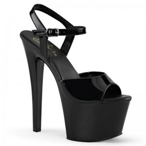 Pleaser Sky-309VL Hakken Dames Zwart | BELGIE BEIRNOFX