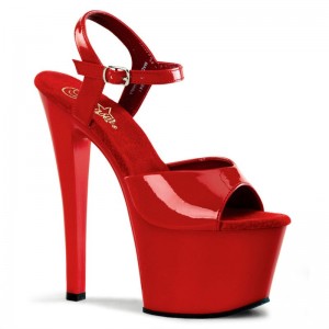 Pleaser Sky-309 Hakken Dames Rood | BELGIE BETZAEHP