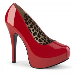 Pleaser Teeze-06W Hakken Dames Rood | BELGIE BEZJCTAI