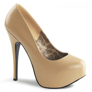 Pleaser Teeze-06 Hakken Dames Bruin | BELGIE BEIYLEUW