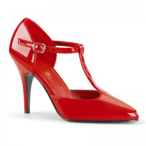 Pleaser Vanity-415 Hakken Dames Rood | BELGIE BETSPGQN