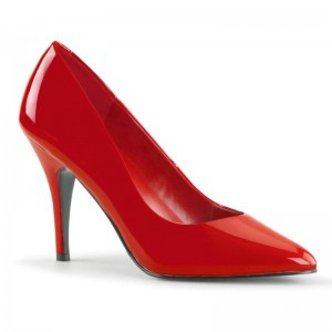 Pleaser Vanity-420 Hakken Dames Rood | BELGIE BESXFCVQ