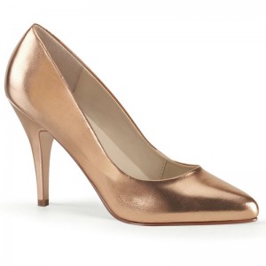 Pleaser Vanity-420 Hakken Dames Roze Goud | BELGIE BEQPYUFE