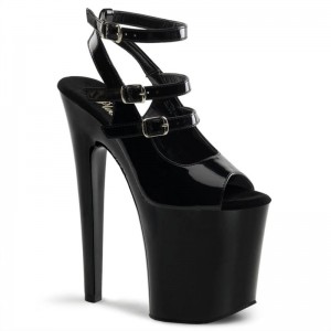Pleaser Xtreme-873 Hakken Dames Zwart | BELGIE BEFTIJOG