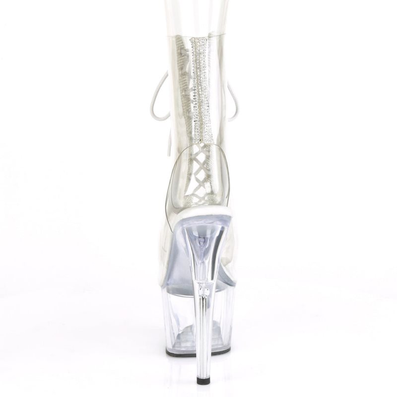 Pleaser Adore-1016C-2 Laarzen Dames Clear | BELGIE BEPVLTZK