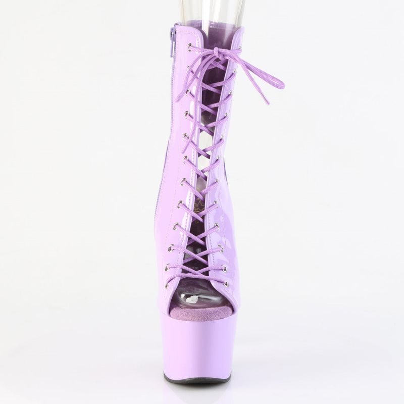Pleaser Adore-1016 Laarzen Dames Lavendel | BELGIE BEMYJQOK