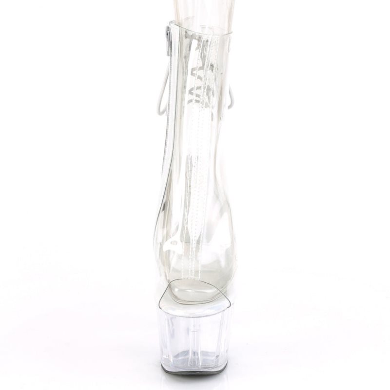 Pleaser Adore-1018C Laarzen Dames Clear | BELGIE BEGOJYXQ